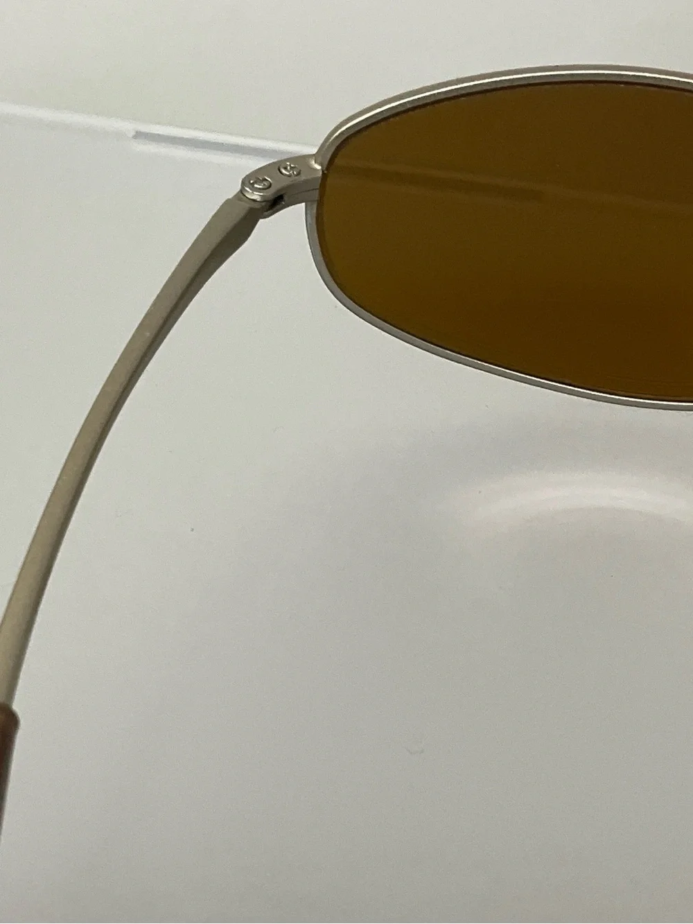 Vintage Oakley A-Wire 2.0 Platinum scratched cracked Lenses frame only